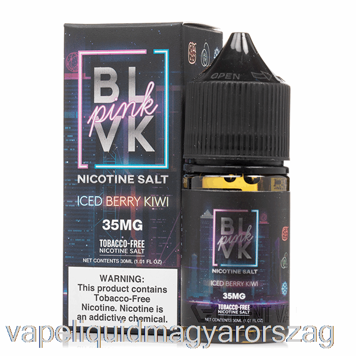 Jeges Bogyós Kivi Só - Blvk Rózsaszín Sorozat - Blvk - 30 Ml 50 Mg Vape Folyadék